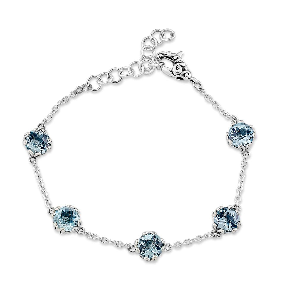 Radiance Bracelet- Blue Topaz