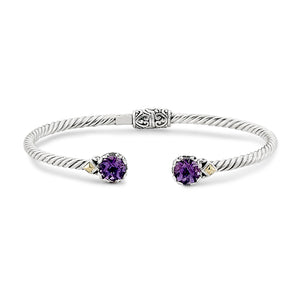 Radiance Bangle- Amethyst