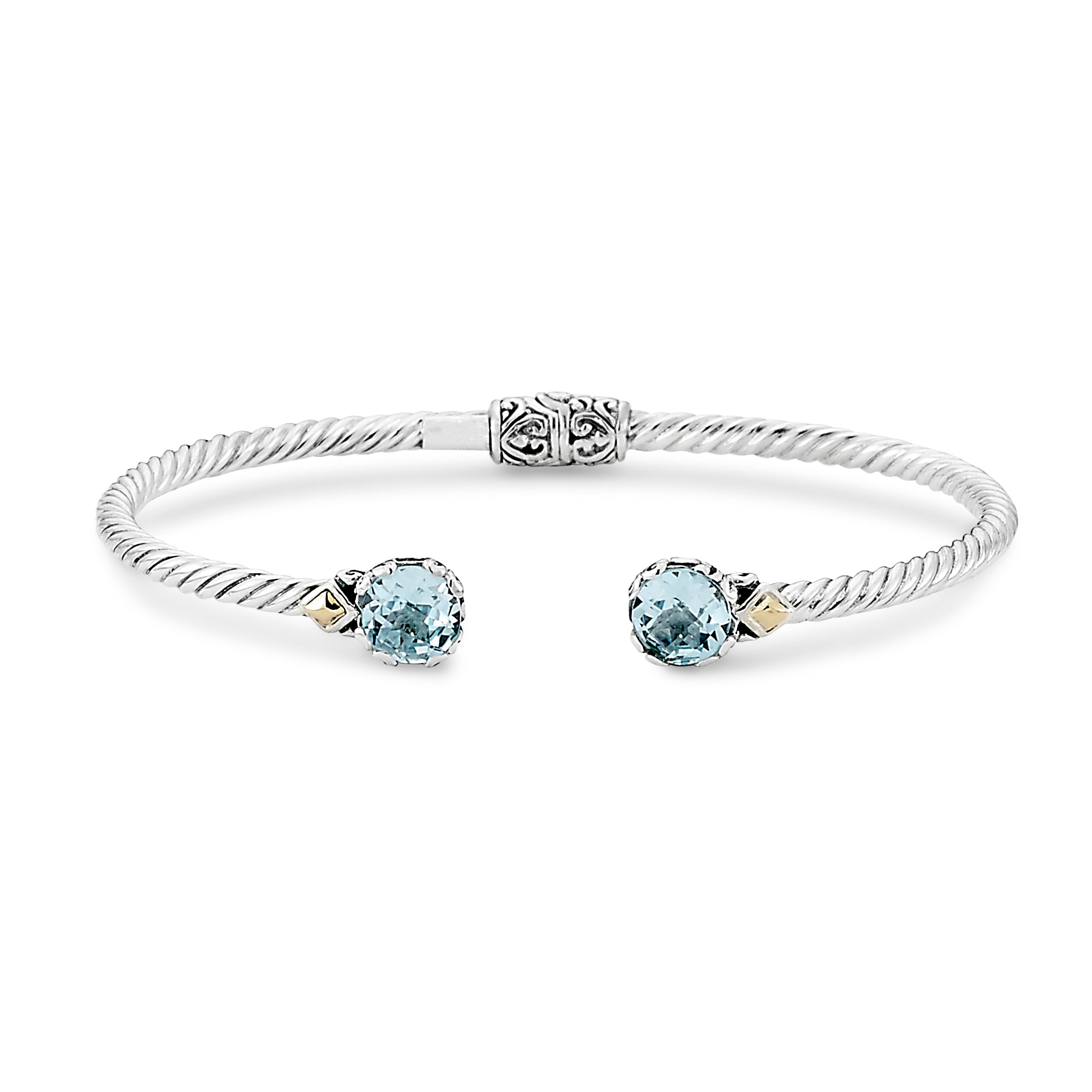 Radiance Bangle- Blue Topaz