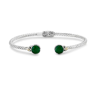 Radiance Bangle- Emerald