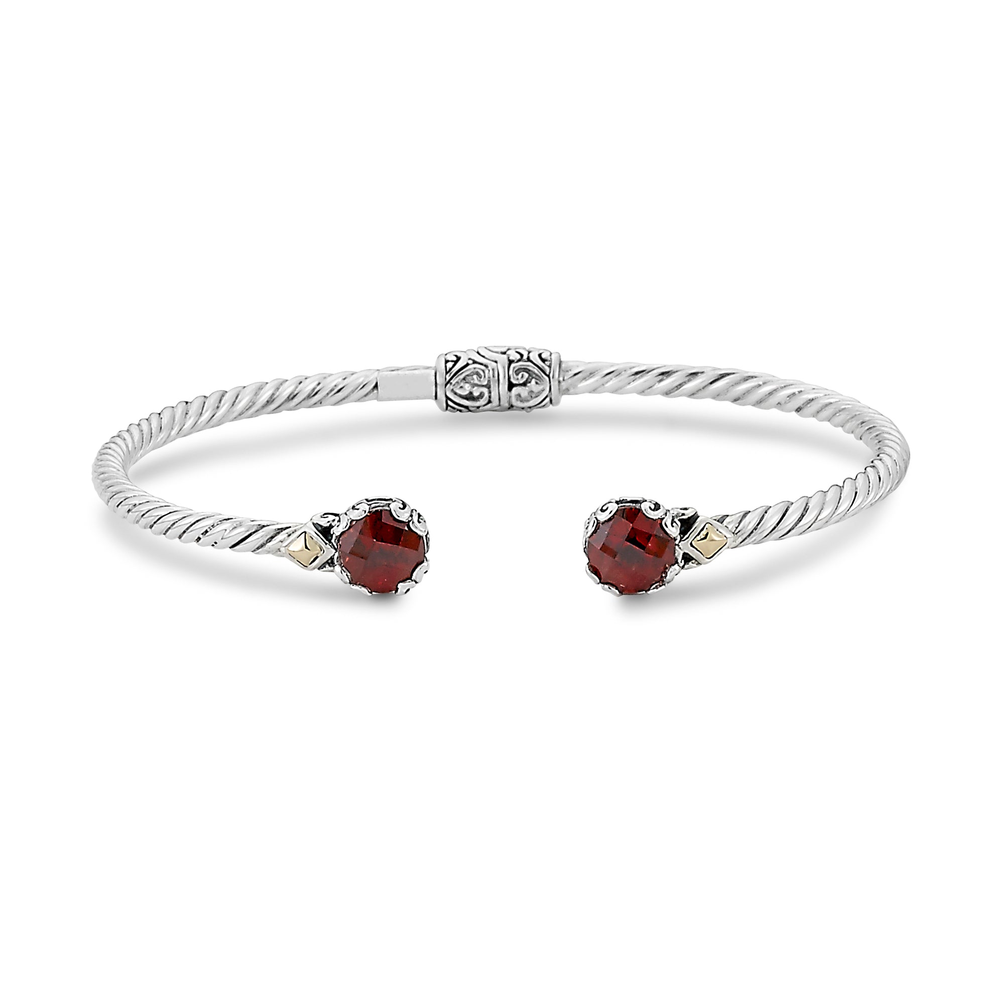 Radiance Bangle- Garnet