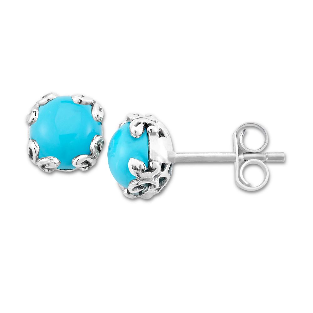 Radiance Stud Earrings- Turquoise