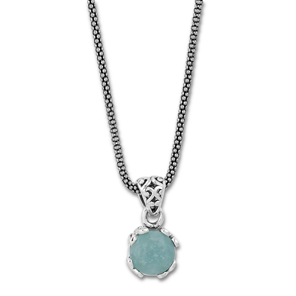 Radiance Necklace- Aquamarine