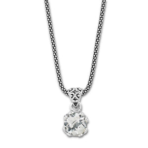 Radiance Necklace- White Topaz